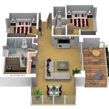 Duenenhaus Aurell * Heringsdorf (Usedom)