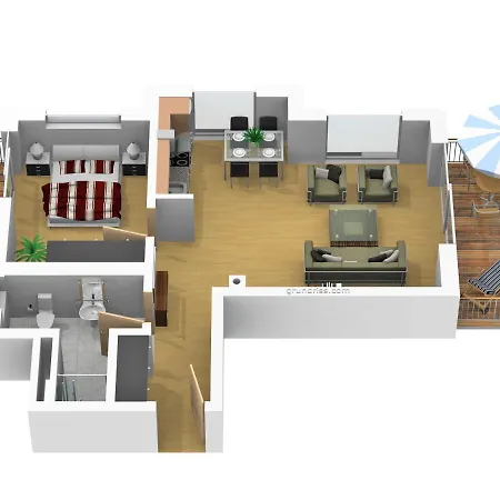 Duenenhaus Aurell Апартаменты *