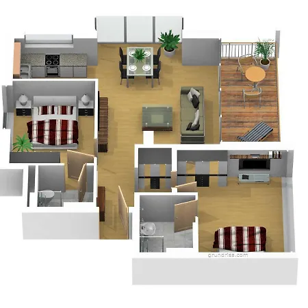 Апартаменты Duenenhaus Aurell