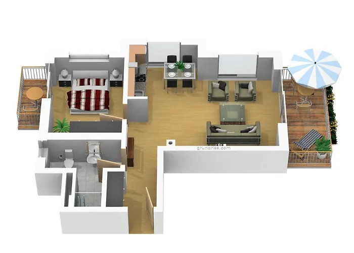 Dünenhaus Aurell Apartment *