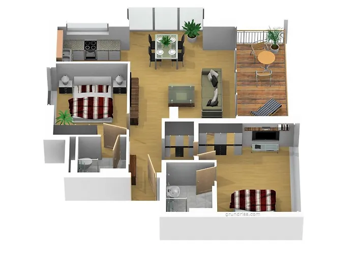 Apartment Dünenhaus Aurell